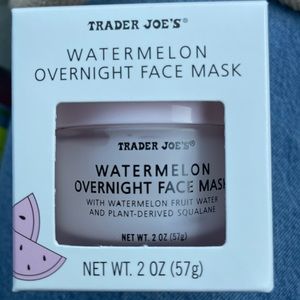 Refreshing Watermelon overnight face mask frm Trader Joe’s that’s been i…